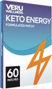 Keto Complete Daily Patch - Udnytte fedt til energi med Ketosis, Energi & Focus Keto Formel Apple Cider Vinagar MCT - 60 dage