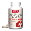 Jarrow Formulas Pantothensyre B5 500 mg - 100 Veggie Caps - Essential B Vitamin - Energiproduktion & Metabolisme Support - 100 Servere