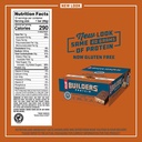 CLIF BUILDERS - Proteinbarer - Chokolade Peanut Butter Flavor - 20g Protein (2.4 Ounce, 12 Greve) (Nu Gluten Free)