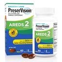 PreserVision AREDS 2 Eye Vitaminer, # 1 Eye Doctor Anbefalet Mærke, Lutein og Zeaxanthin Supplement med C-vitamin, E-vitamin, zink og kobber, 60 Softgel (Minigels)