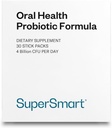 Supersmart - Oral Health Probiotika 4 Millioner CFU per dag - Dental Health & Bad Breature Treatment (Halitosis)