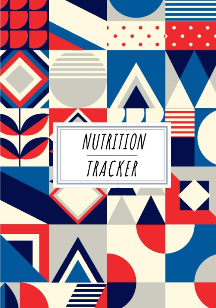Nutrition Tracker: Daily Nutritional Journal to Keep Track and Reviews