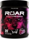 Regel 1 R1 Roar - Pre-workout pulver med Creatin, Beta- Alanine, Citrullin, Elektrolyter & Koffein (30 Servere, Wild Grape)