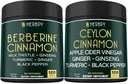 Bundle 7in1 Berberine HCl 97% tillæg & 6in1 Premium Ceylon kanel kosttilskud