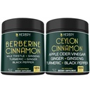 Bundle 7in1 Berberine HCl 97% tillæg & 6in1 Premium Ceylon kanel kosttilskud