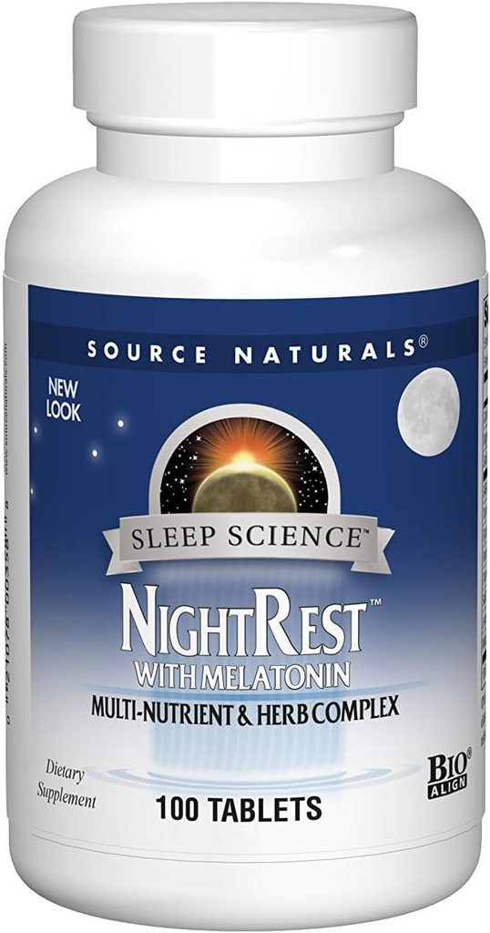 Nathvile med Melatonin Source Naturals, Inc. 100 Tabs