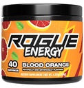 Rogue Energy Energy Drikke pulver til lange spilletimer - Energy Powder for Mental Focus - Sukker & Gluten Free - Gaming Supplement med koffein & vitaminer - Made in USA (Blood Orange - 40 Servere)