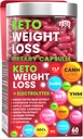 Keto vægttab kost piller, Natural Appetite Suppressant, Fat Burner for kvinder og mænd med Apple Cider, Green Coffee Bean Extract, Curb Cravings & Hunger, Metabolisme Booster supplement - 60 kapsler