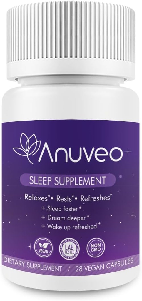 Naturlig søvnstøtte: 124; ikke-Habit Forming: 124; Urtesøvn: supplement til bedre søvn med Valerian, Melatonin, Magnesium og Ashwagandha: 124; sovepiller til voksne (28 Veganske kapsler)
