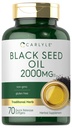 Carlyle Black Seed Oil Softgel Capsules Note 124; 2000mg