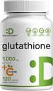 Glutathion Supplement 1. 000mg per servering, 98% renhedsgrad