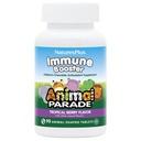 Natures Plus Animal Parade Immunbooster - Tropical Berry Flavor - 90 Animal- Shaphed Chewable Tablets - Giver immunsystemet support - Gluten Free, Vegan - 45 Serveringer