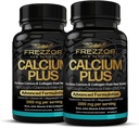 FREZZOR Calcium Plus med UAF1000 + Super Antioxidant til Bones Health & Bone Density, Understøtter sund Kropsvægt, Optimal Ratio af Essential Bone Building Minerals, NZ Made, 180 caps, 2 Måned Supply