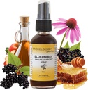 Mickelberry Gardens Elderberry Honey Propolis Throat Spray - Natural Immune Support and Throat Coat for Kids and Adults (2 Ounces)