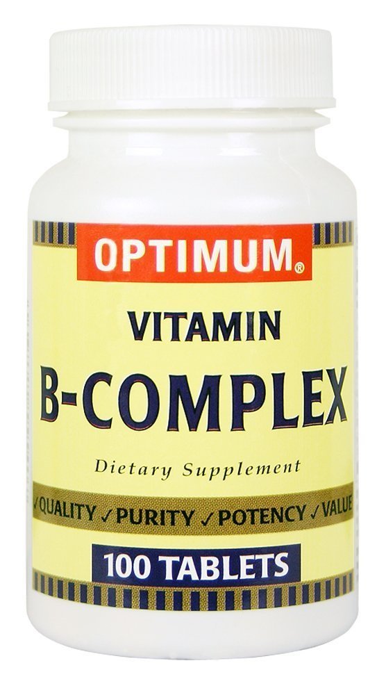 Optimum vitamin B kompleks tablet 100 læ