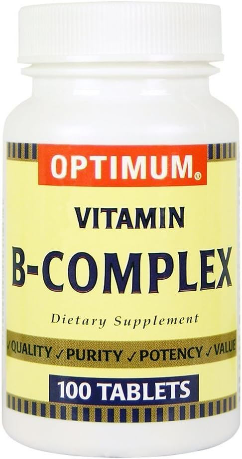 Optimum vitamin B kompleks tablet 100 læ