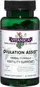 Vitanica Ovulation Assist - Ovarie Health & Adrenal Support med Rhodiola Rosea, Holy Basil, Tribulus Terrestris & Chaste Tree - Urtekost supplement - Lady - 60 Vegan Caps
