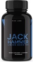Jack Hammer Libido Booster for mænd, Jack Hammer Libido Booster Supplement, Jack Hammer Libido Booster Kraftfuld Alle naturlige formel til at forbedre ydeevne, Jackhammer Anmeldelser (60 kapsler)