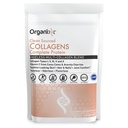 Organixx Clean Sourced Collagen Peptides Powder with Vitamin C, Types I, II, III, V, X Hydrolyzed Collagen, Hair, Nail, Skin, Bone & Joint Health, Aging Support, Gluten Free, Unflavored, 20 Servings