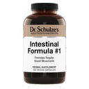 Dr. Schulzes intestinale formel # 1 - tarmbevægelse supplement til kolon sundhedsstøtte - bloating & constipation Aid - intestinal rense - All- Natural - Plant- baseret - Vegan - 250 Greve