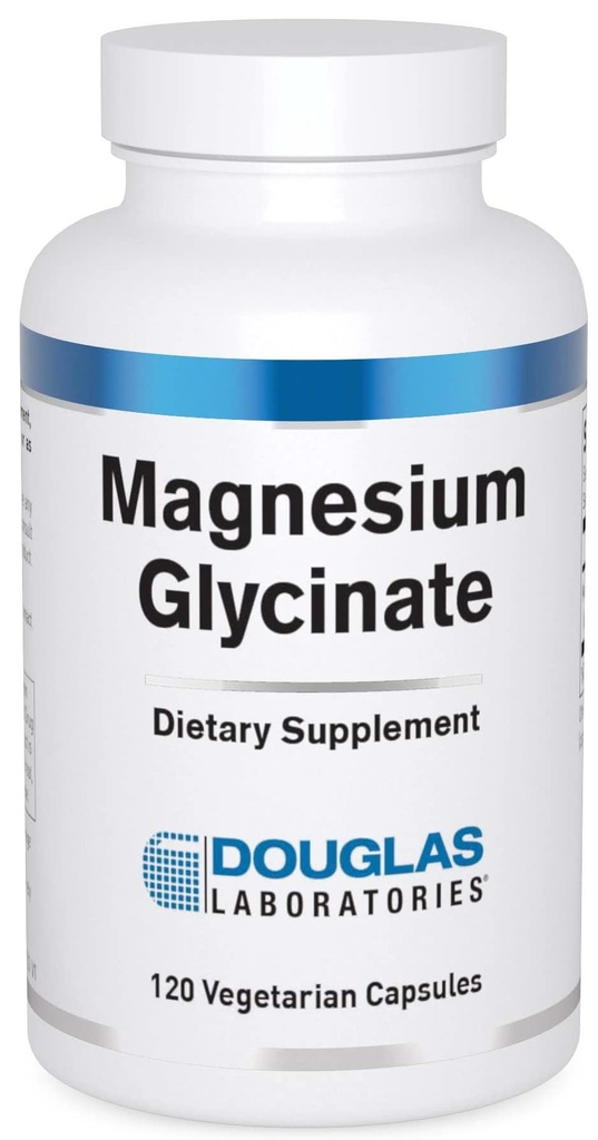 Douglas Laboratories - Magnesium Glycinate - understøtter normal hjertefunktion og knoglendannelse - 120 tabletter