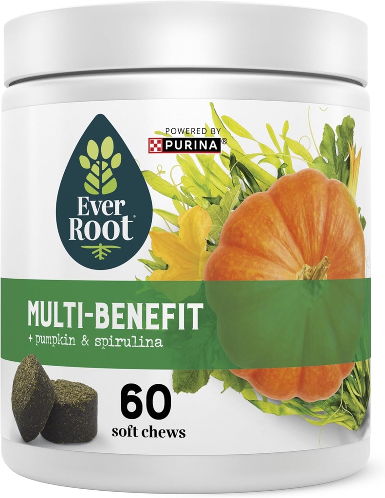 EverRoot By Purina Multi-Benefit Dog Supplements Soft Chews - 10.6 oz. Canister