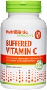 Nutribitic Biotic Buffered Vitamin C, 500 Mg, 100 Caps ttesmå 124; Pharmaceutical Grade Vitamin C med Calcium, Magnesium, Kalium, og Zinkstof 124; Antioxidant & Collagen Support • 124; Non- GMO & Gluten Free