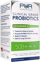 Klinisk Grade Probiotika * 50 Millioner CFU 'er / Servering * 10 Stammer * Bygge- i Prebiotic * 60 Daglige kapsler - 2 Måned Supply * Alle naturlige 100% Made in USA
