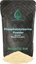 Holistisk Bin Phosphatidylserin Powder Б124; Phosphatidylserin Supplement Powder Extracted from Non GMO Soy Lecithin Б124; Nootropics Brain Support Supplement for Memory & Focus