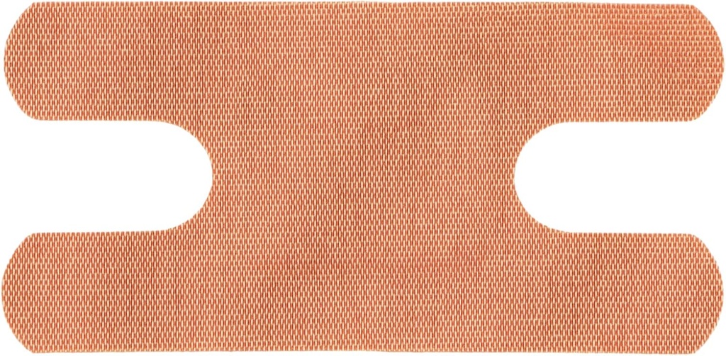 Henry Schein Steril Fabric Knuckle Adhesive Bandages, 1,5 "x 3" - Individuelt indpakket førstehjælp Sår pleje Strips til Finger Joints, Fleksible og holdbart - 100 / Bx