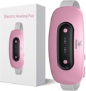 Elektrisk opvarmning Pad, Portable Cordless Menstruel opvarmning Pad med 4 varmeledninger og 4 Massage Modes, Hurtig Stor opvarmning Belly Wrap bælte til kramper, Ryg smertestillende gaver til kvinder piger Her (Pink)