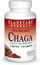Planetariske Herbals Chaga Full Spectrum, Enhance Cellular Immunity, 120 Greve (pakke med 1)