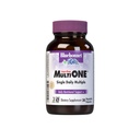 Bluebonnet Nutrition Multi ONE (Iron- Free), Daglig Nutritional Support *, Kosher Certified, Gluten- Free, Dairy- Free, Vegetarisk Friendly, 30 Vegetabilske kapsler, 30 Servering