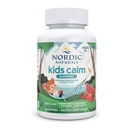 Nordic Naturals Kids Calm Gummies - Strawberry Watermelon - 60 Gummies - Magnesium L- Theanine Supplement - Calming for Kids - Afslapning Support - Op til 60 Servering