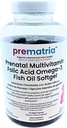 Prenatal Multivitamin Folinsyre Omega-3 Fish Oil Softgel