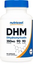 Nutricost Dihydromyricetin (DHM) Capsules (350mg, 90 Capsules) - Vegan, Non-GMO, 90 Servings