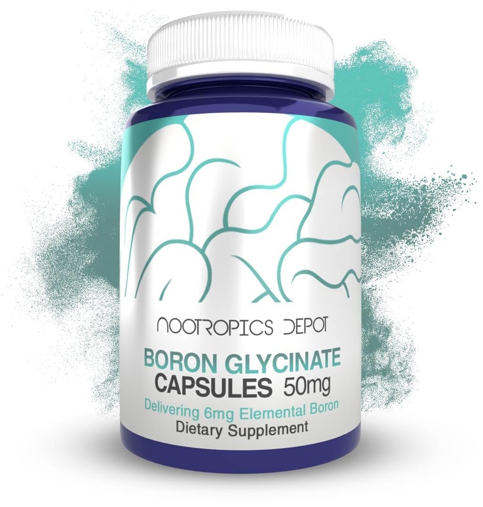 Nootropics Depot Boron Glycinate Kapsler