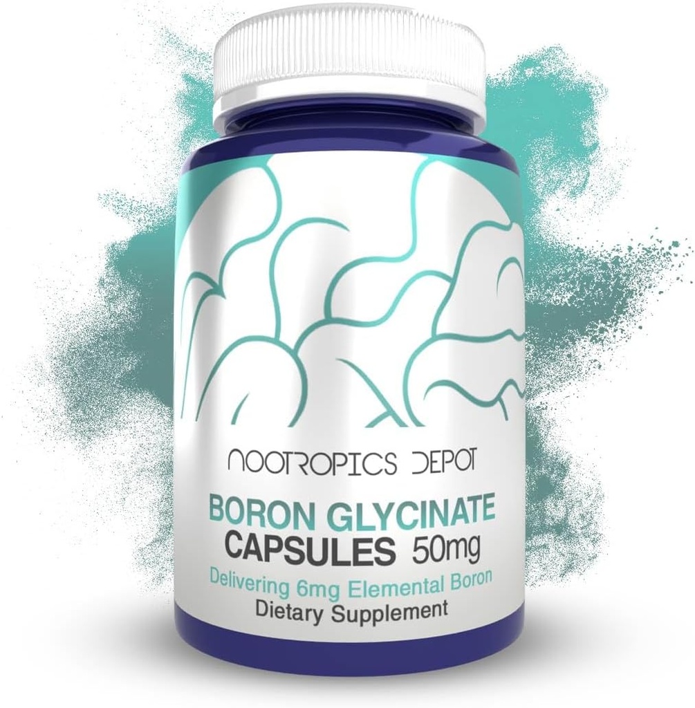 Nootropics Depot Boron Glycinate Kapsler