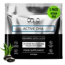 Orlo DHA - Vegan DHA Supplement (EPA & DHA) - Omega 3 Fish Oil & Krill Alternativ - Plantbaseret Omega-3 Algae Oil - Brain & Heart Support (60 Mini Burpless Softgels)