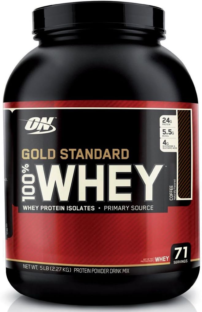 Optimum Nutrition 100% Gold Standard Whey Protein Dobbelt Rich Chokolade 2lb