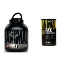 Animal Whey Isolate Protein Powder, Loaded for Post Workout og Recovery & Pak - Praktisk All- in- One Vitamin & Supplement Pack