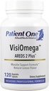 Patient One VisiOmega Beeg 124; understøtter øje sundhed * Beeg 124; AREDS 2 Vitamin, Mineral og antioxidant Supplement Plus Omega 3 Fiskeolie og mere; 120 Kapsler