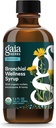 Gaia urter Bronchial Wellness Syrup - immunforsvar supplement til at hjælpe med at opretholde lungsundhed og hjælpe med at give Comfort for lejlighedsvis Sore Throat - 5.4 Fl Oz (Op til 32- dages forsyning)