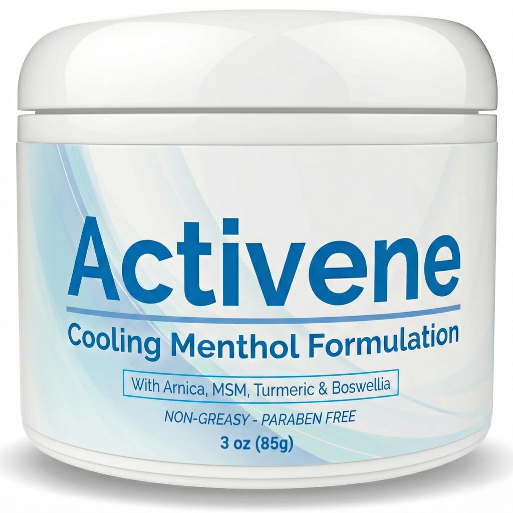 Activene Pain Relief Cream - Anti Inflammatorisk formulering med kraftfuld Arnica, Menthol & MSM for Joints, Tendons & Muscles. Udvalgte af Lidelser af Gigt, Knæ-, Skulder-, Hals, Ryg & andre Pains