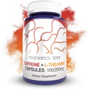 Nootropics Depot Koffein og L- Theanin Kapsler er 124; 60 Piller er 124; Indeholder 100mg af Koffein og 200mg af L- Theanine er 124; Natural Supplement er 124; Energy Booster er 124; Mental Focus + Alertness er 124; Coffee Alternative