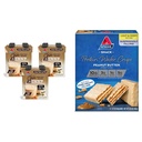 Atkins Chai Tea Latte Protein Shake med 15g Protein, 3g Net Carb, 1g Sukker + Atkins Peanut Butter Protein Wafer Crisps med 10g Protein, 4g Net Carb, 1g Sukker, 5 Tæl