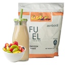 Fuel Vegan Protein Powder Fruit Flavor - 21g af Protein Hver Servering, Lækker Plante-baseret Blend for Muskel Vækst, fremstillet af Pea, med Vegan D3, Ingen Kunstige Arme, Glutenfri