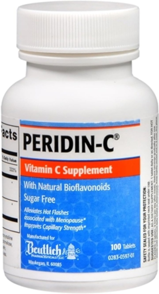 Peridin- C vitamin C tabletter 100 tabletter (pakke med 2)