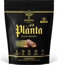Ambrosia Planta - Premium Plant- baseret protein124; Vegan & Keto Friendly Measures 124; Gourmet flavors med ingen bloating eller Mave Upset Measures 124; Gluten & Soy Free Measures 124; No Tilføjet Sugar Measures 124; 14 Servere Measures 124; (Candy Bar)